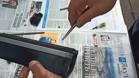 Заправка картриджа PC-211EV для принтера Pantum, тонером Pantum PC-211RB + чип черный