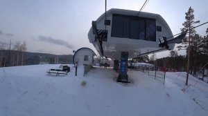 Фан-парк бобровый лог Красноярск. Зима 2020. Сноуборд. Тест камеры Sony HDR-AS300 зимой!