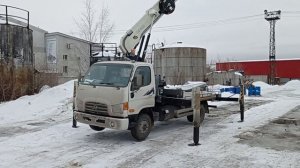 Хундай HD78 на Метане Автовышка АГП 22 метра Дасан Dasan Корея.