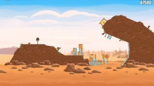 Прохождение Angry Birds Star Wars на 3 Звезды: Tatooine Уровень 1-13