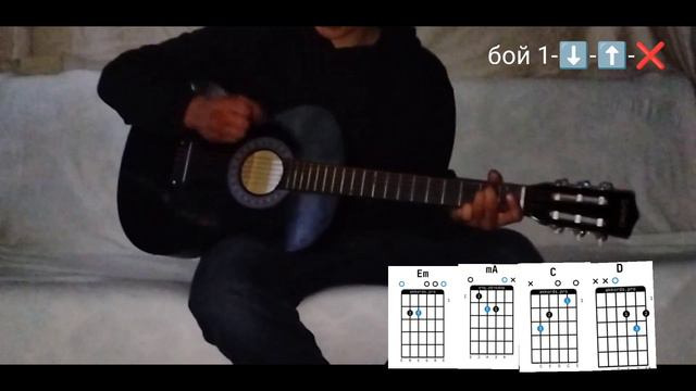 Разбор песни Цоя " пачка сигарет" на гитаре аккорды бой смотреть онлайн