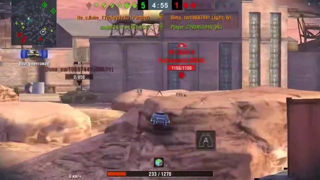 Три боя на актуальных ст (Cromwell B & panther) | принцип игры на ст с броней и без | wot B 6.10 смотреть онлайн