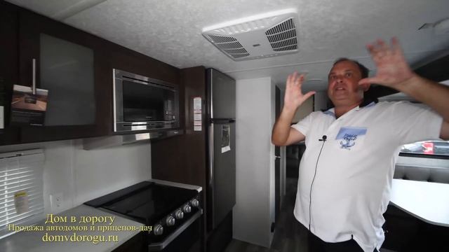 Для большой семьи с детской комнатой. Дом на колесах со слайдером Forest River Cruise Lite 273QBXL смотреть онлайн