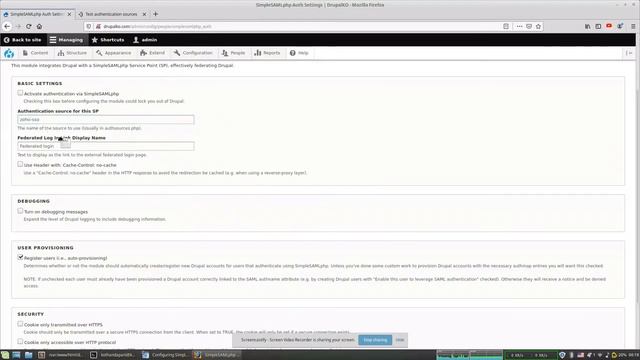 Simplesamlphp Configuration with Drupal 8 using Simplesamlphp Auth Module | Drupal 8 смотреть онлайн