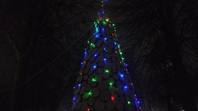 Солигорск новогодний / С новым 2022 годом! / Новогоднее оформление Солигорска, новогодние елки