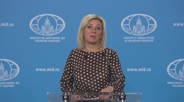 Брифинг М.В.Захаровой, Москва, 8 сентября 2022 года