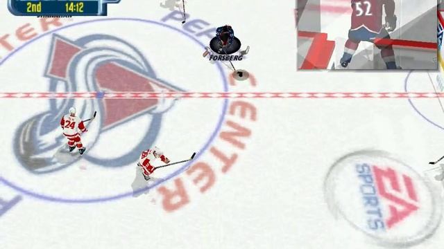 NHL 2001 Detroit Red Wings vs Colorado Avalanche (PC) смотреть онлайн
