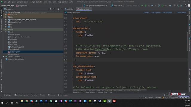 Flutter Tutorial - Flutter Chat App #1 Create Firebase Project