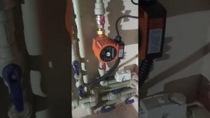 Как сделать рециркуляцию горячей воды на двухконтурном котле.