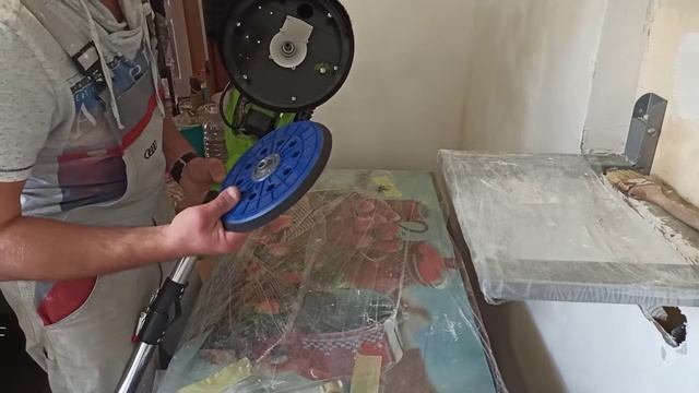 Шлифовальная машина "Жираф" Pro Craft,розпаковка.