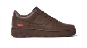 Supreme x Nike Air Force 1 Low "Baroque Brown": Release details, Prices, And Many More ( हिंदी )