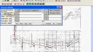 Digitizing plan & profile drawing in PLS-CADD