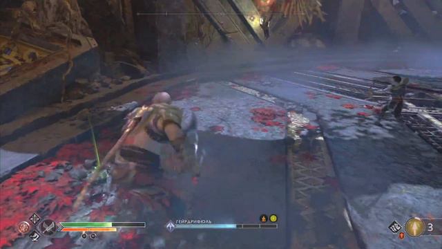 GOD OF WAR. Валькирия Гейрдрифюль, сложность:"Бог войны"(Новая игра+). смотреть онлайн