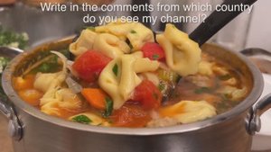 Вкусный Суп ,итальянский рецепт!