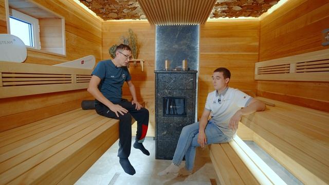 ИЗИСТИМ в Казани. Баня монтажника Назира.