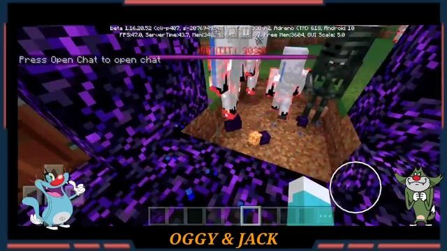 Minecraft | Oggy Kill Entity 303 With Herobrine Sword | Minecraft Pe | In Hindi | Rock Indian Gamer смотреть онлайн