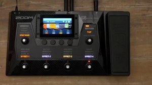 Zoom G6 Multi-Effects Processor - Sound Demo (no talking)
