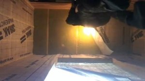 Утепление террасы каменной ватой.  Часть 3 я Пароизоляция