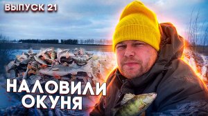 Люди у которых клюет | Выпуск 21| Окунь на мормышку. Ловим на спортивную снасть. Приготовили блины