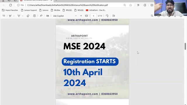 Must REGISTER upcoming MA Economics Entrance Exams | MA Economics Entrance Coaching | ISI MSQE | MS