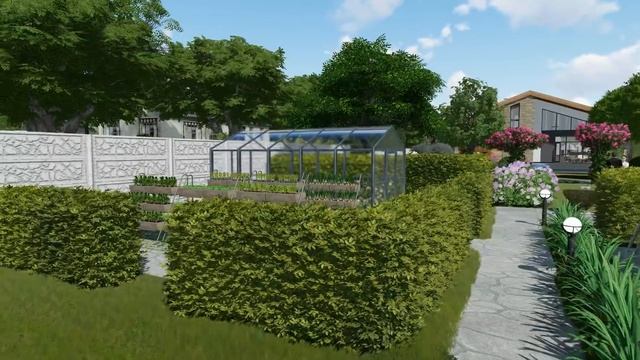 Проект благоустройства и озеленения 20 соток Апрель2018 смотреть онлайн