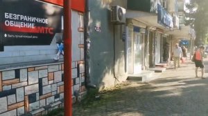Путь от ЖД вокзала до автовокзала города Туапсе