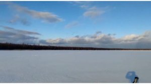 Озеро Чёрное Рязанская область, секретное зимой.