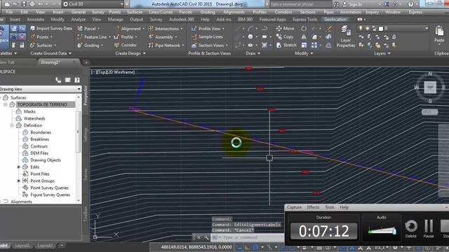 AUTOCAD CIVIL 3D 2015 CLASE 14 смотреть онлайн