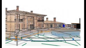 BIM-модель генерального плана проекта Falcon | ORLOV.RED