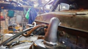 Установка двигателя от авиа 31 на газ 63 часть 7