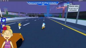 Roblox ВЫЖИВАНИЕ ? Аллея ТОРНАДО ???  Меня съела АКУЛА ? Tornado Alley Ultimate