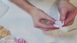 Clay rose/ лепка розы из зефирной глины crafters clay