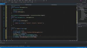 C# WCF Client/Server App in Visual Studio 2019