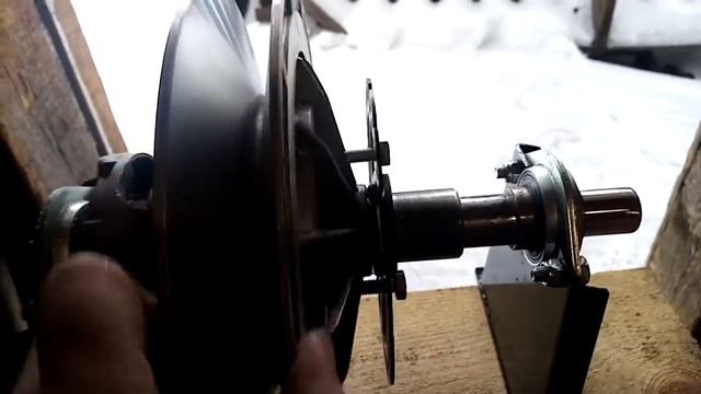 Тормоз вариатора из велосипедного тормозного диска смотреть онлайн