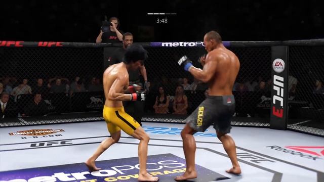 Bruce Lee vs Jacare Souza - EA Sports UFC 3 - Epic Fight ?? смотреть онлайн