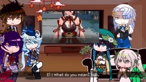 ?✨ Genshin Impact React to 1.2 Tingyun’s death HSR || Gacha Club