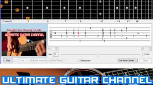 [Guitar Solo Tab] Tonight You Belong To Me (Patience And Prudence)