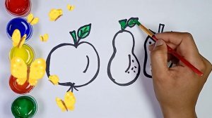 Bolalar uchun mevalarni chizish/Drawing fruits for children/Рисование фрукты для детей