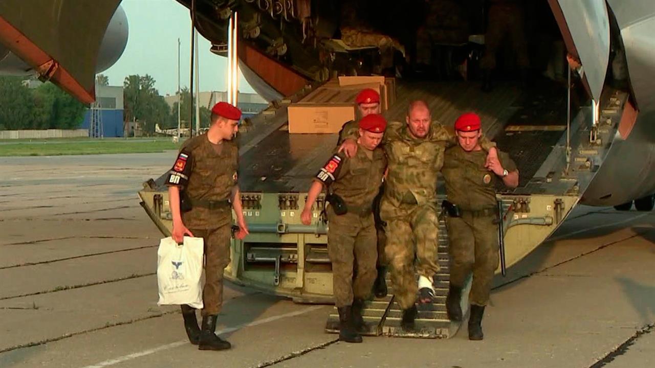 45 российских военнослужащих вернулись из украинского плена
