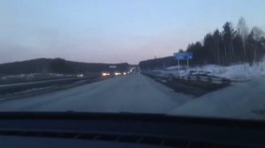 Челябинск - Екатеринбург. Timelapse