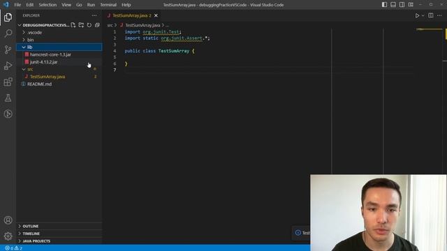 COMP1010 Video 11 - VSCode Debugging JUnit смотреть онлайн