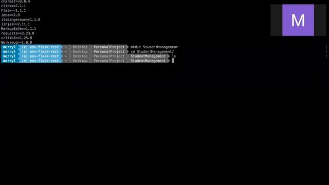 Basic Python Project Structure (With Flask)