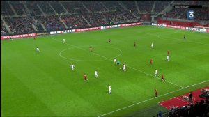Rennes - Lorient 3-2 2eme MT P1.CDL 16e 2016-2017