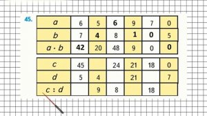 Страница 11 Задание 45 – Математика 4 класс (Моро) Часть 1