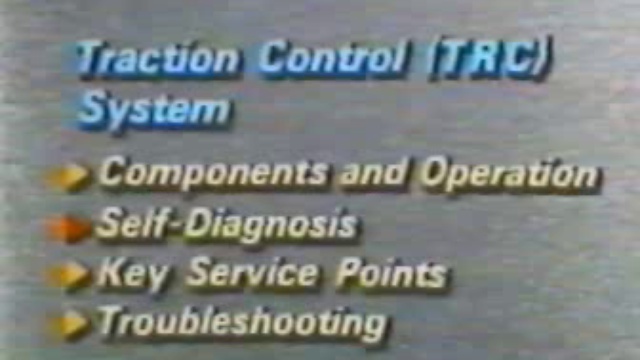 Traction Control System (TRC)