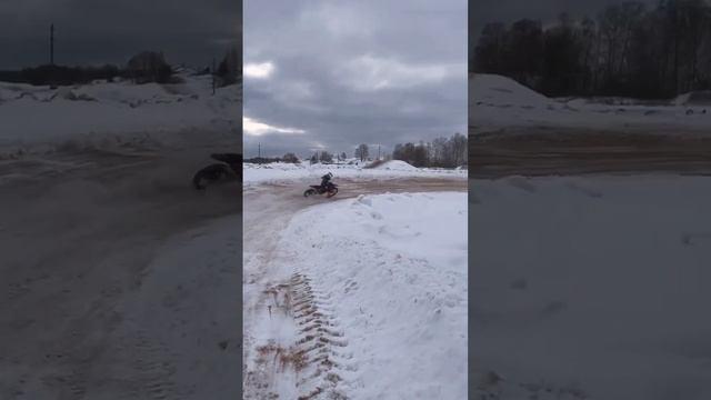 Едем волны , повороты  / мотокросс