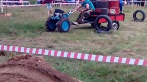 Владимировка Супер гонки на мотоблоках 4\4