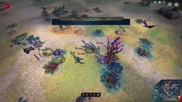 Age of Wonders Planetfall. Старт третьей планеты. Планета Жнецов. Галактическая Империя 18