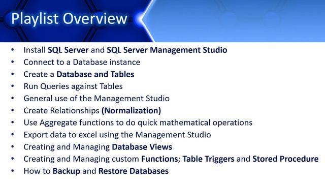 0 | Microsoft SQL Server Development | Introduction