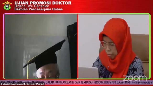 Ujian Promosi Doktor Ilmu Pertanian Sekolah Pascasarjana Unhas Sdri. Rahmawati Semaun смотреть онлайн